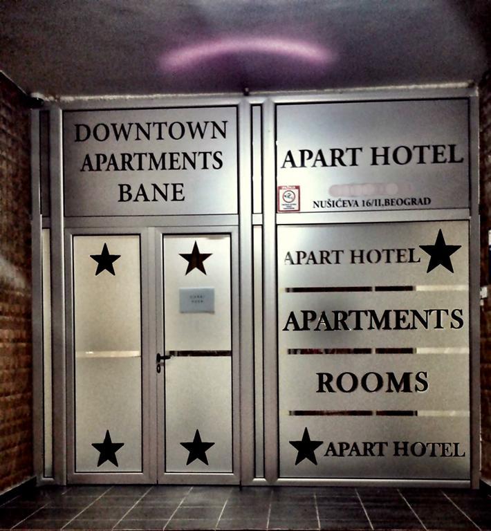 Downtown Apart Hotel Bane Belgrad Exteriör bild
