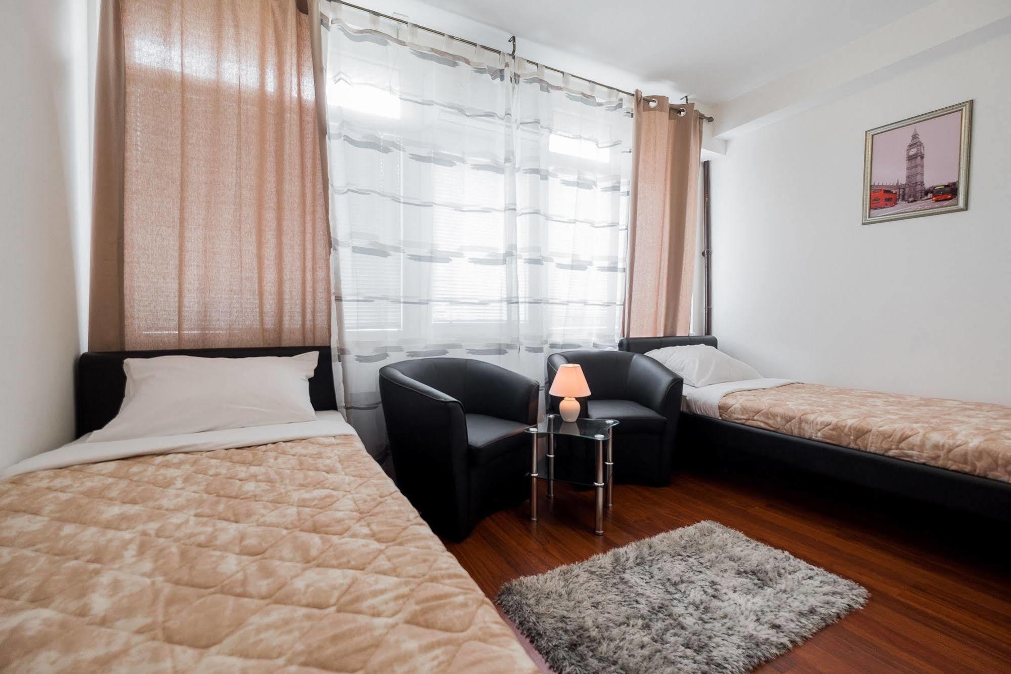 Downtown Apart Hotel Bane Belgrad Exteriör bild